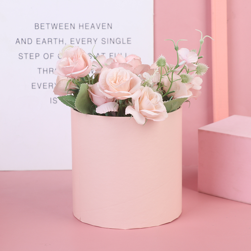 Florist Supply Buckets - 1개 라운드 플라워 종이 선물 상자