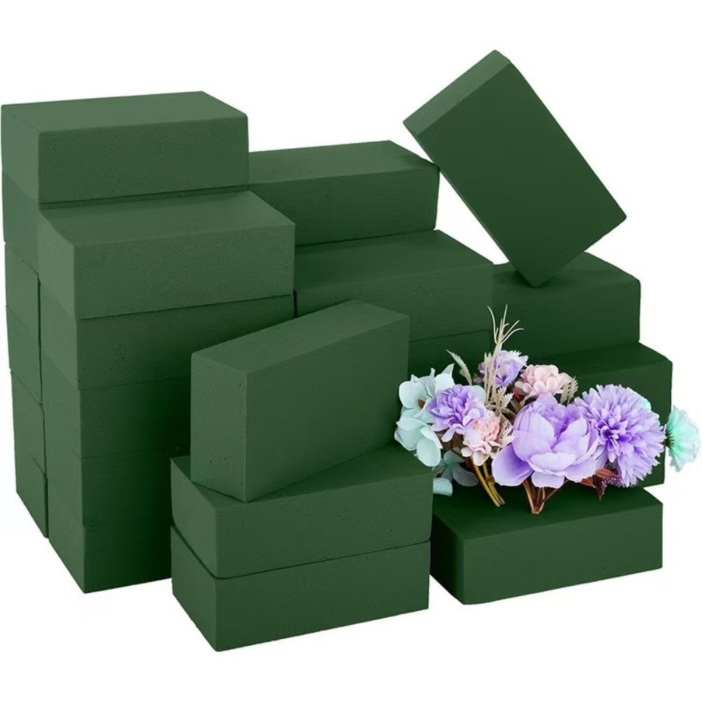 녹색 꽃꽂이용 폼 직사각형 모양 흡수성 DIY 꽃 홀더 - Bouquet Holder Foam 리뷰 및 가격