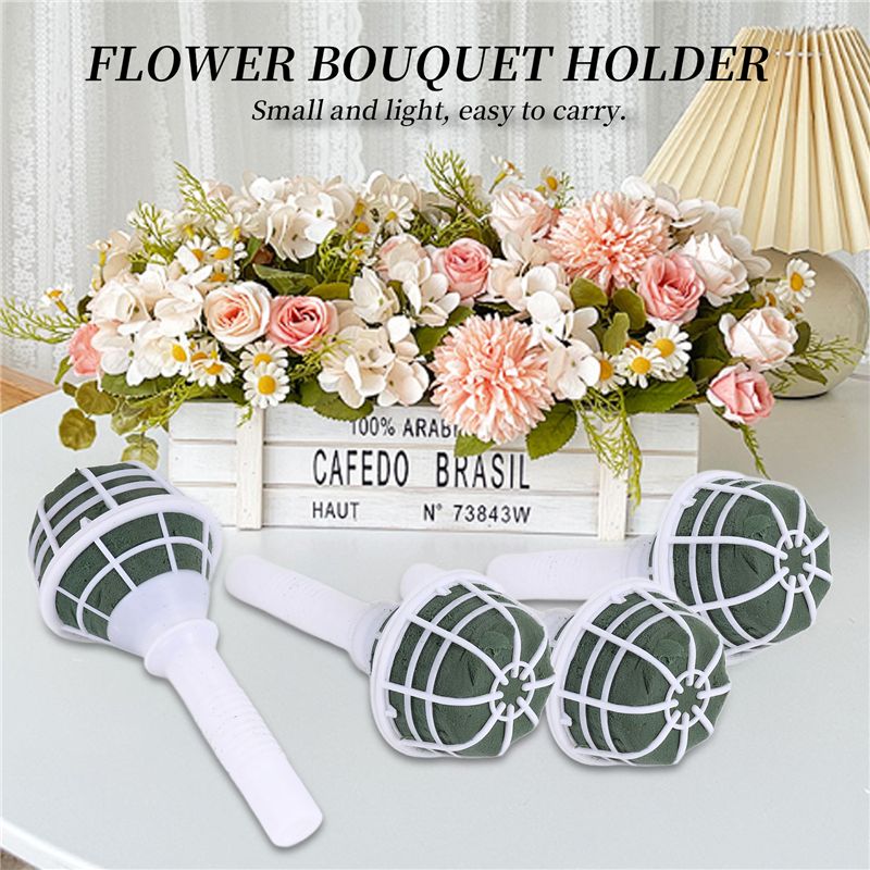 아불-8팩 폼 플로럴 핸들 부케 홀더 꽃다발 홀더 꽃꽂 - Bouquet Holder Foam 리뷰 및 가격