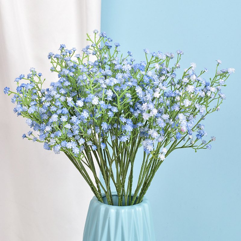 가짜 플라스틱 인공 풀 스카이 스타 꽃다발 여러 색상  - Baby Breath Dried 리뷰 및 가격
