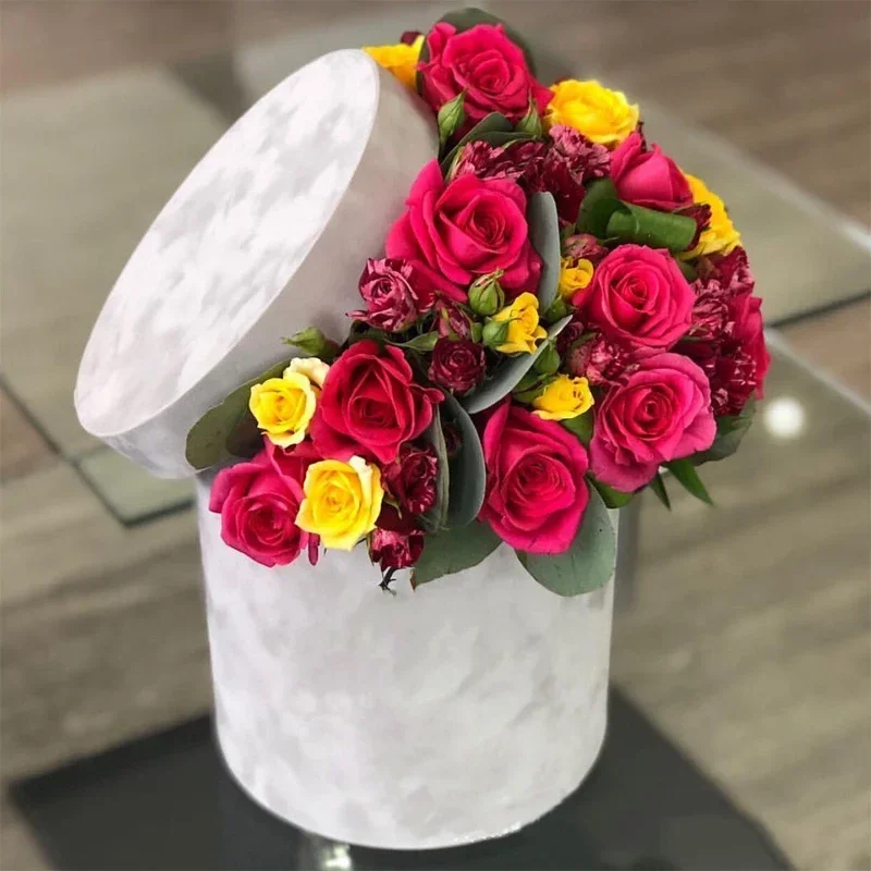 3 개/대 둥근 모양 벨벳 선물 상자 꽃집 꽃 홀더 버 - Florist Supply Buckets 리뷰 및 가격