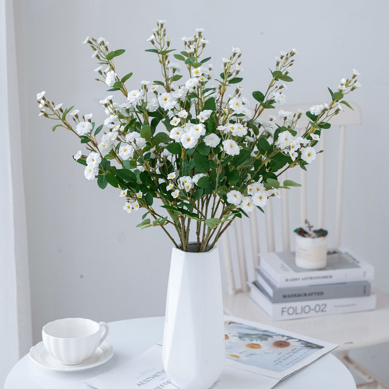 인공 꽃 수제 데이지 홈룸 테이블 꽃병 정원 축제 DI - Baby Breath Dried 리뷰 및 가격