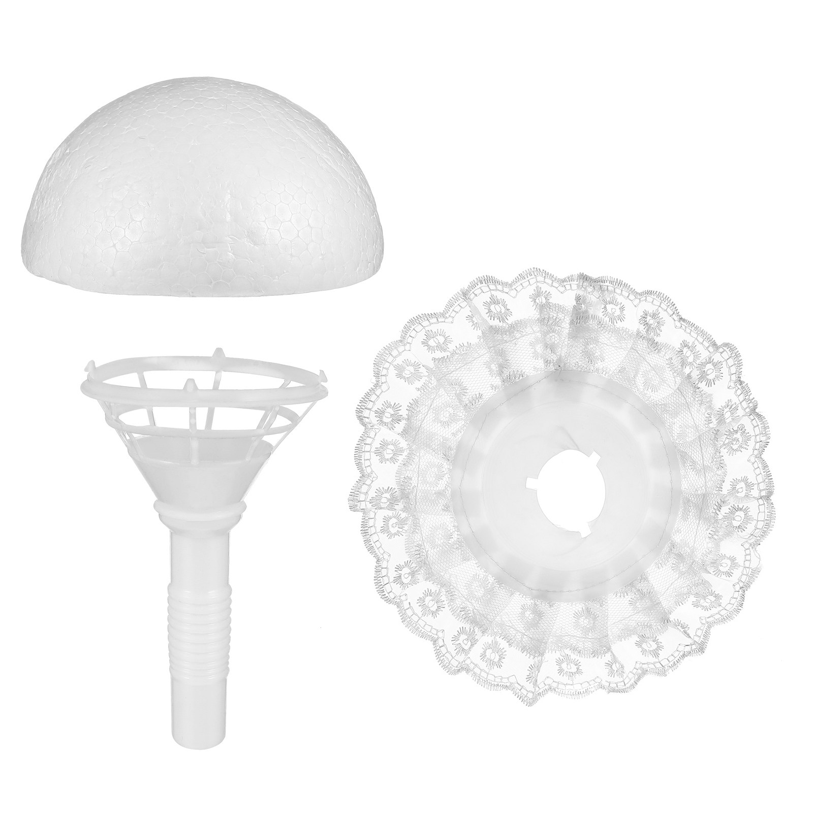 신부 웨딩 파티용 프리미엄 폼 반구형 부케 홀더 세트( - Bouquet Holder Foam 리뷰 및 가격