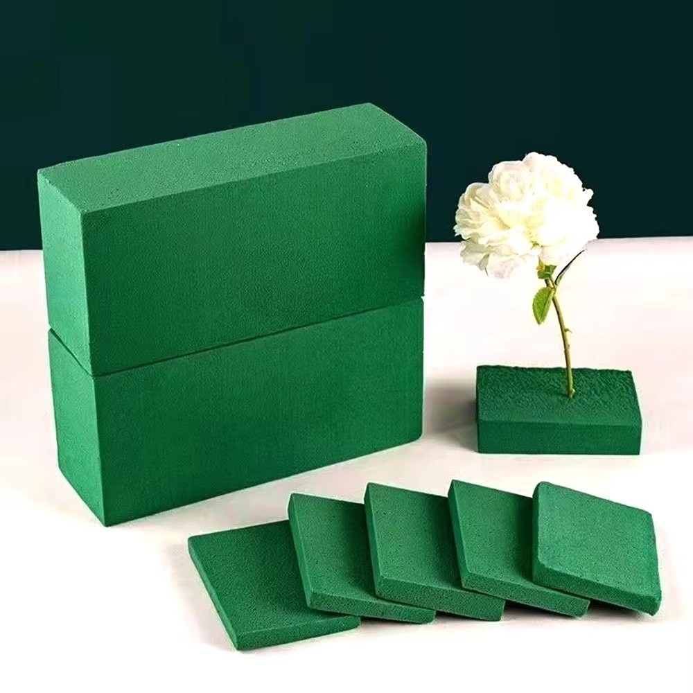 녹색 꽃꽂이용 폼 흡수제 직사각형 모양 DIY 꽃꽂이  - Bouquet Holder Foam 리뷰 및 가격