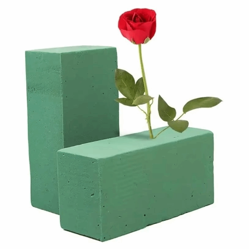 녹색 꽃꽂이용 폼 흡수제 직사각형 모양 DIY 꽃꽂이  - Bouquet Holder Foam 리뷰 및 가격