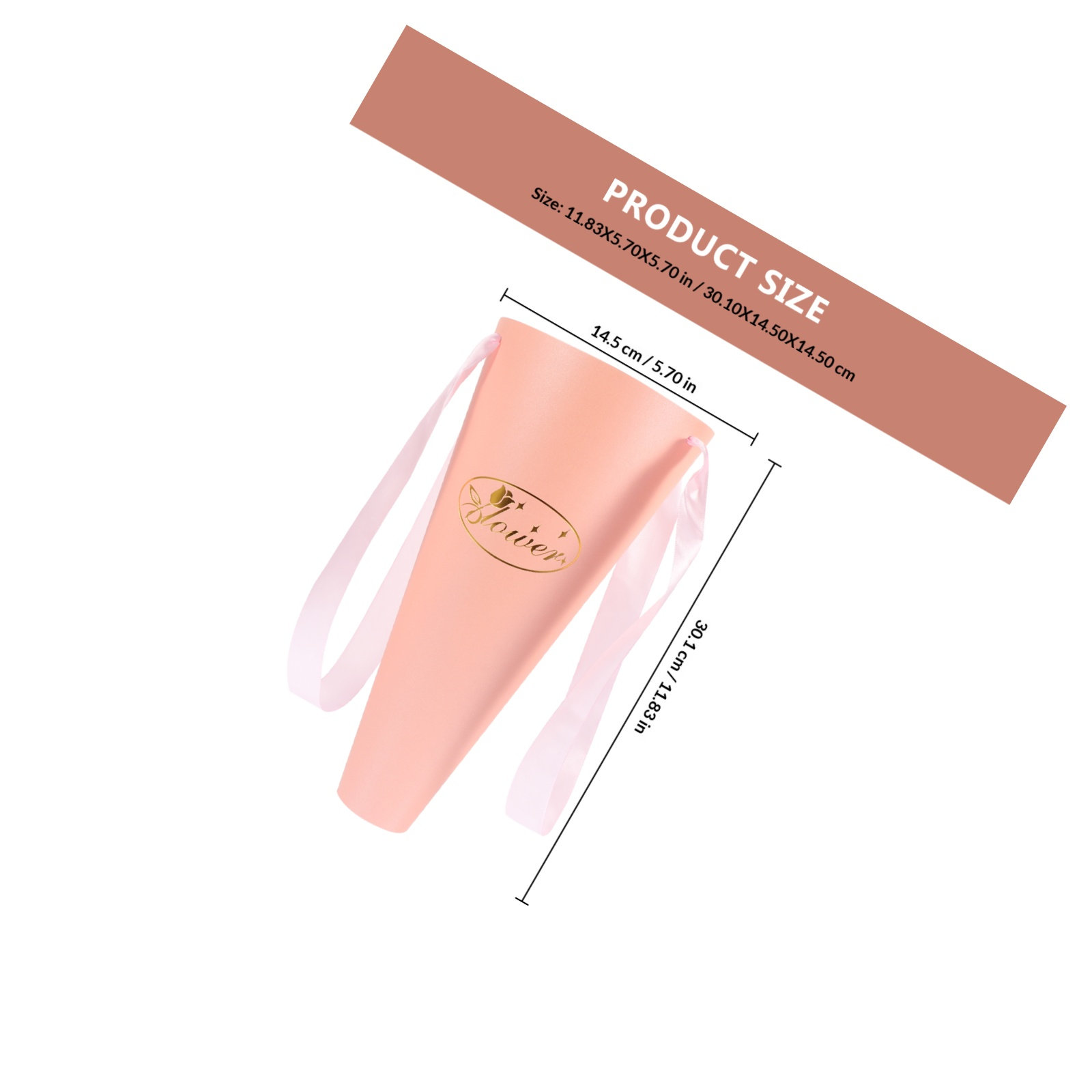 6Pcs 꽃 꽃다발 가방 꽃집 상점을위한 세련된 휴대용 - Florist Supply Buckets 리뷰 및 가격